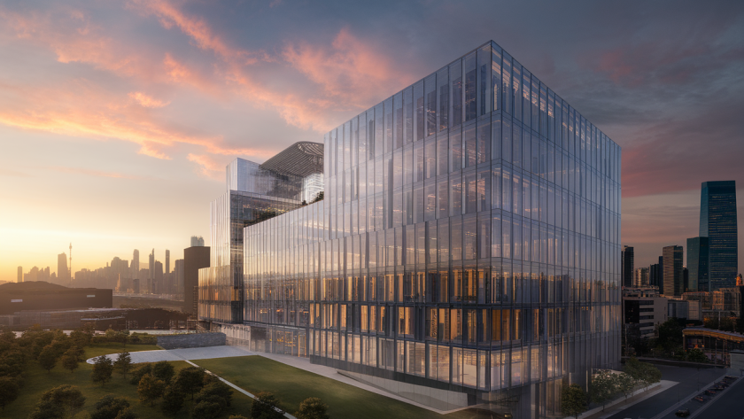 Architecture moderne alliant design, durabilité et fonctionnalité