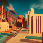 Paysage architectural vibrant et diversifié d'Amérique Latine