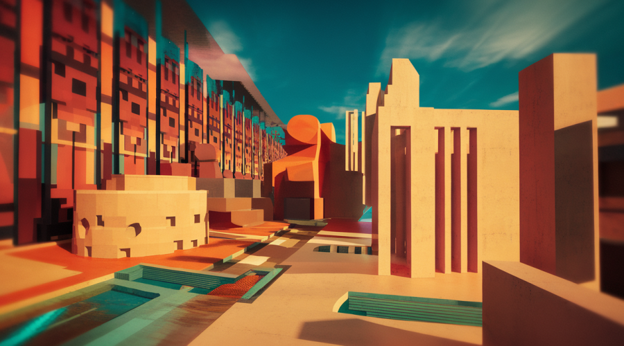 Paysage architectural vibrant et diversifié d'Amérique Latine