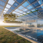 Architecture contemporaine intégrant durabilité et esthétique