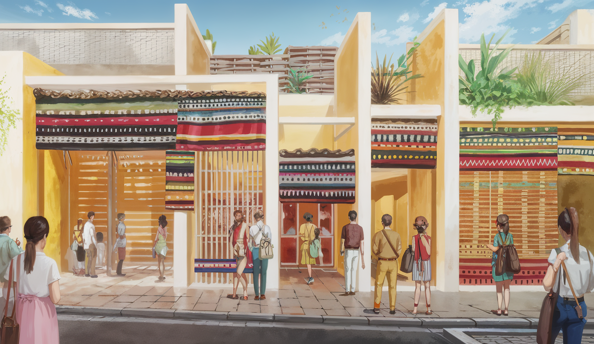 Fusion harmonieuse entre patrimoine local et architecture contemporaine