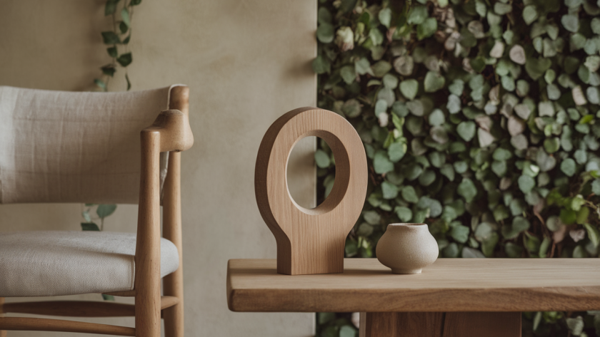 Décoration moderne entrelace esthétique, durabilité et bien-être