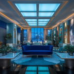 Illustration moderne de l'évolution de la décoration design