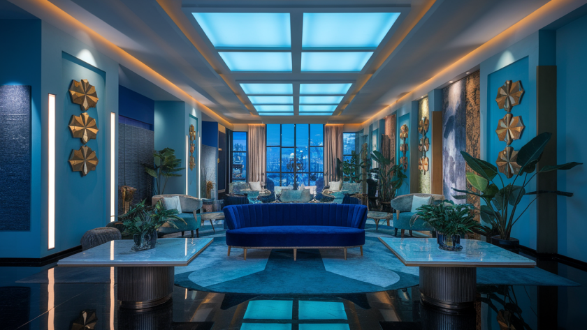 Illustration moderne de l'évolution de la décoration design