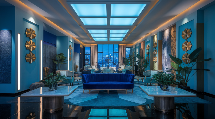 Illustration moderne de l'évolution de la décoration design