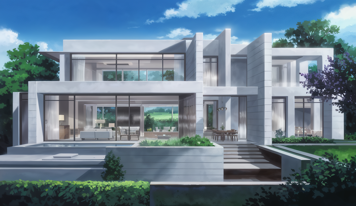 Architecture moderne résidentielle avec design innovant