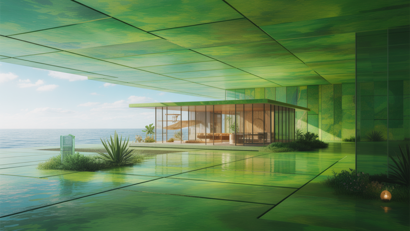 Conception architecturale durable et innovante à la Biennale de Venise 2025.