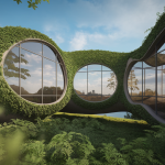Conception architecturale durable et innovante en harmonie avec la nature