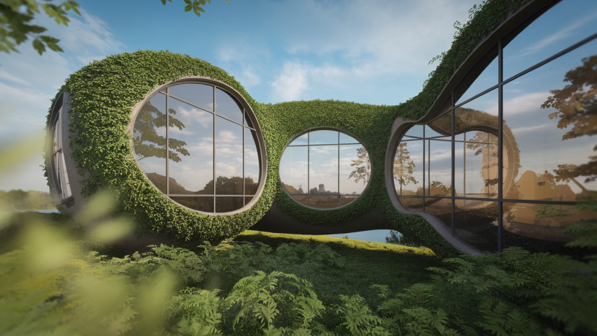 Conception architecturale durable et innovante en harmonie avec la nature