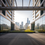 Scène de projets architecturaux résidentiels modernes et innovants