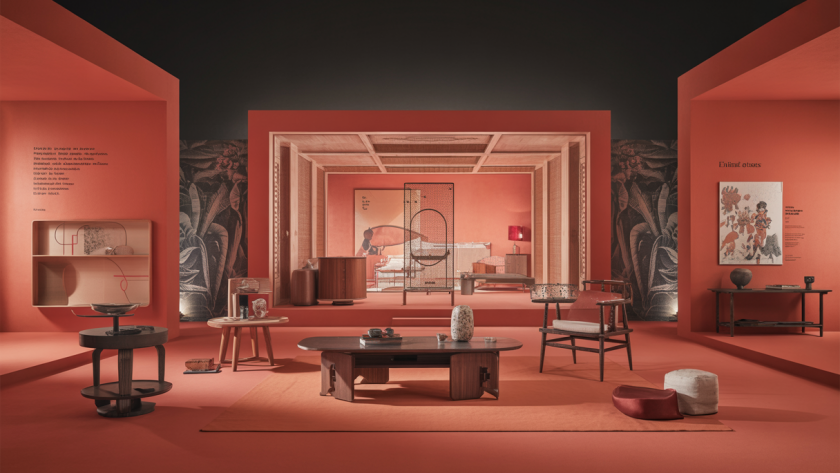 Exposition de design chinois à l'international avec des pièces innovantes et créatives