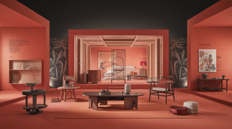 Exposition de design chinois à l'international avec des pièces innovantes et créatives