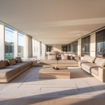 Une représentation artistique de tendances modernes en design d'intérieur résidentiel