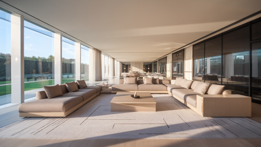 Une représentation artistique de tendances modernes en design d'intérieur résidentiel