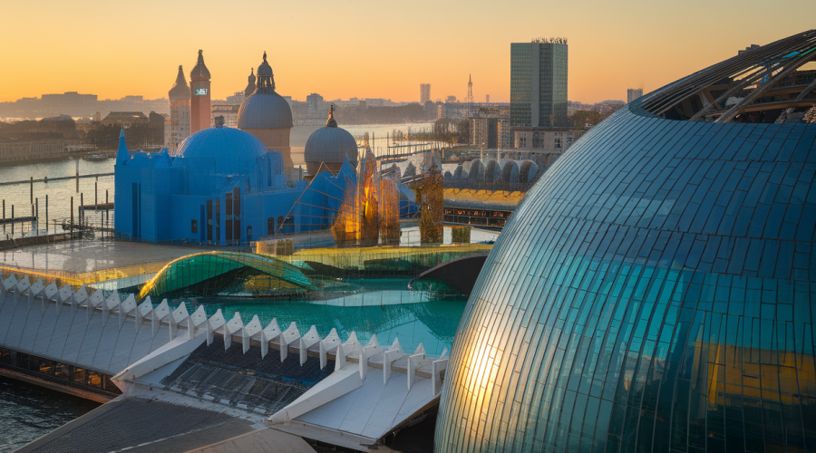 Illustration dynamique des événements architecturaux majeurs de 2025