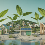 Image illustrant des matériaux innovants pour l'habitat durable en 2025