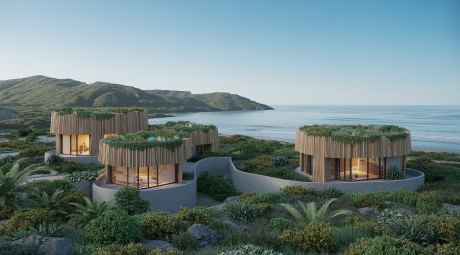 Résidences écologiques et organiques à Montauk