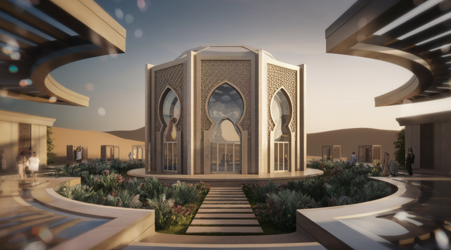 Pavillon de Bahreïn à l'Expo 2025, fusion de culture et design moderne
