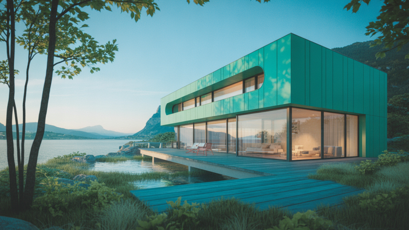 Résidence de luxe en harmonie avec la nature