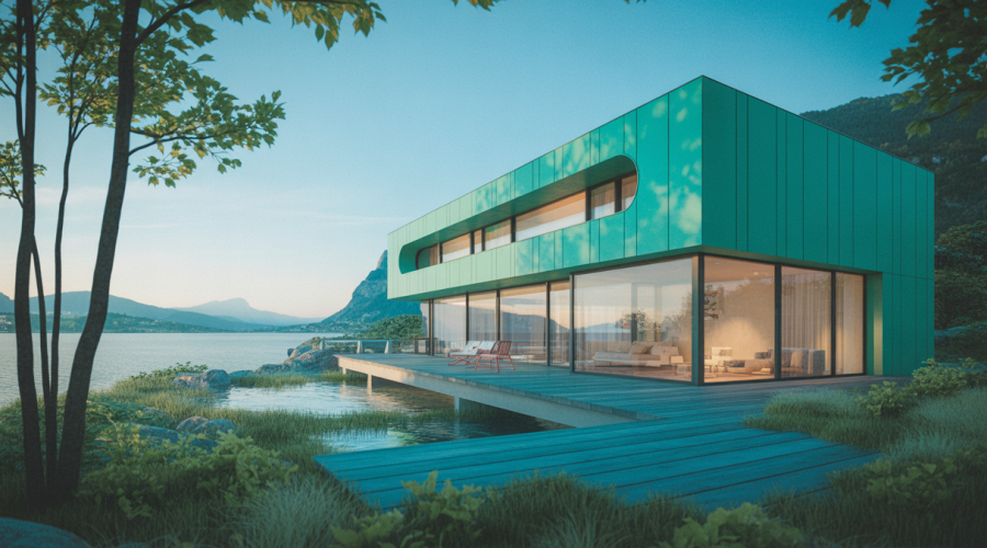 Résidence de luxe en harmonie avec la nature