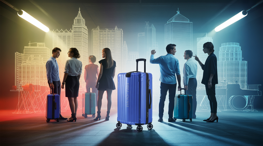 Visuel innovant et moderne illustrant le Rimowa Design Prize 2025