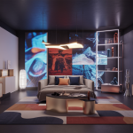 Showroom contemporain comme espace narratif immersif