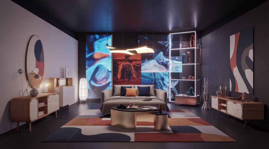 Showroom contemporain comme espace narratif immersif