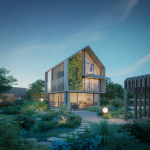 Image d'une maison moderne alliant esthétique et durabilité