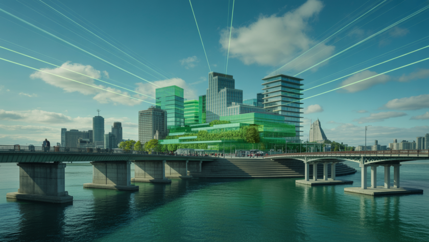 Illustration de l'urbanisme vertical et son impact sur les villes