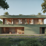 Une architecture contemporaine éco-responsable intégrée dans la nature