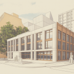 Image illustrant l'harmonie entre tradition et modernité en architecture