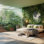 Intérieur modernisé avec végétation luxuriante pour un bien-être amélioré.