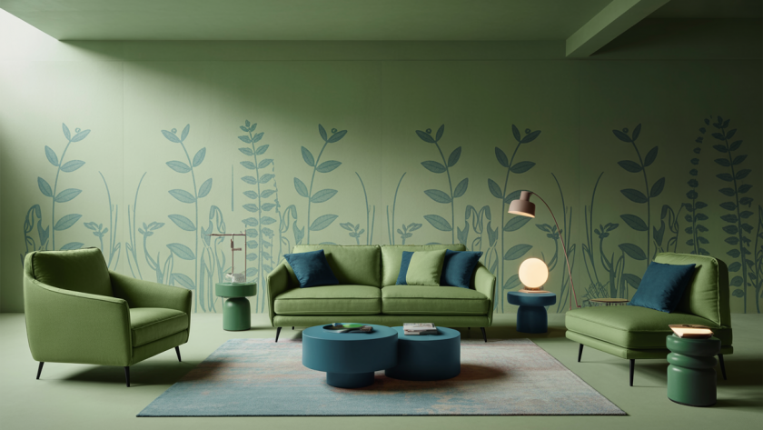 Mobilier connecté et éco-responsable alliant design contemporain, durabilité et technologie avancée