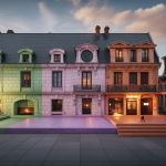 Rénovation architecturale innovante d'un bâtiment historique en espace moderne et durable